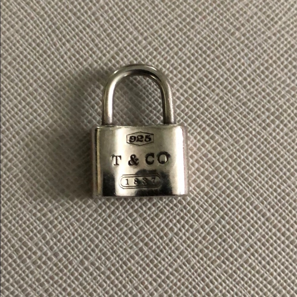 Tiffany & co lock charm (for pendant)